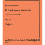 Franchomme, A. - 12 Etudes, Op. 35 (Violoncello II ad lib.)