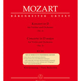 Mozart - Concerto for Violin and Orchestra no. 2 in D major K. 211