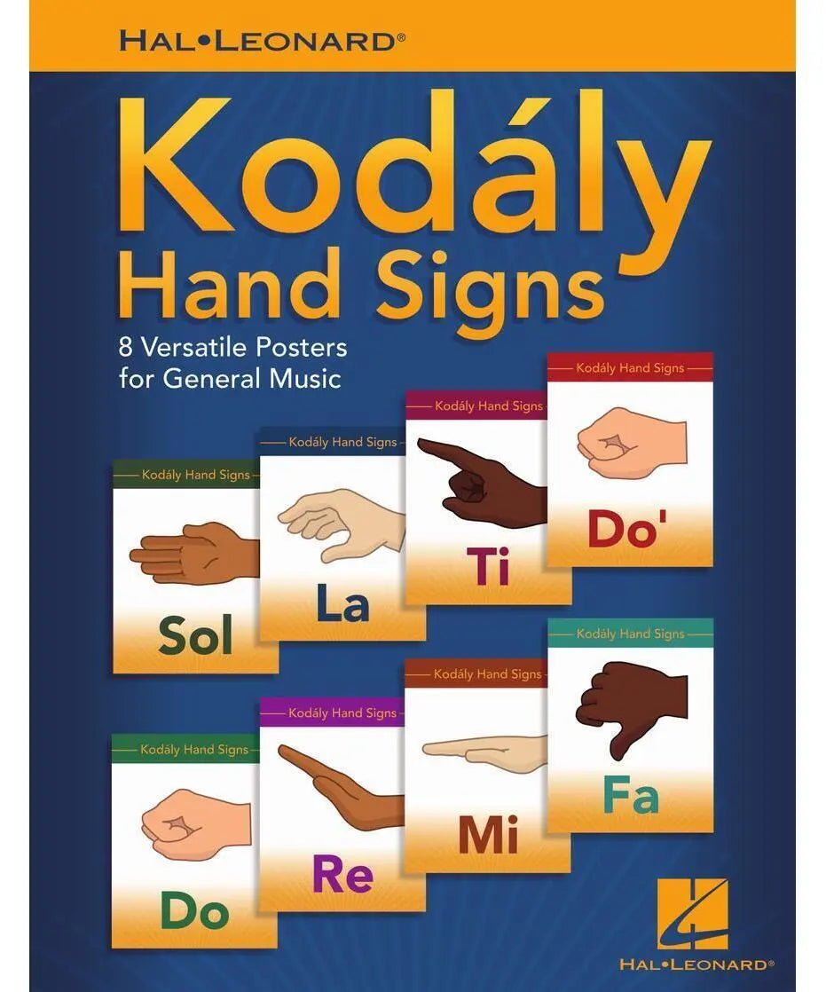 Hal Leonard Kodály Hand Signs - Remenyi House of Music