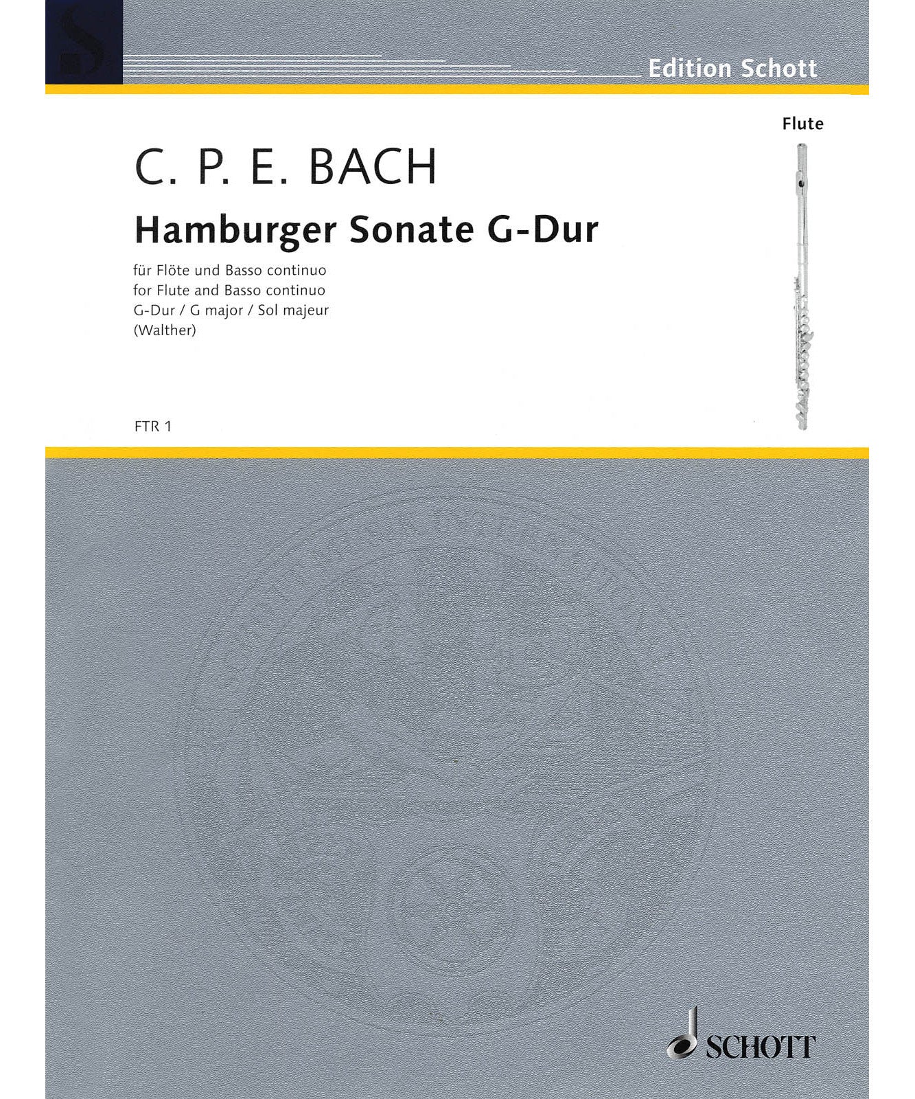 Hamburger Sonata in G Major, Wq. 133 - Remenyi House of Music