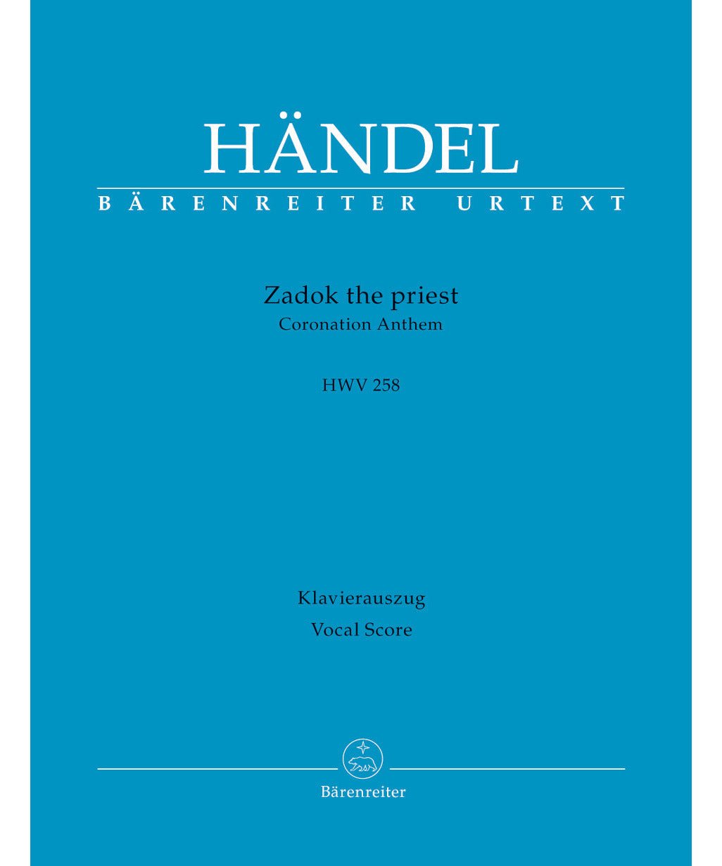 Handel G. - Coronation Anthem 1 Zadok The Priest Hwv 258 - Remenyi House of Music