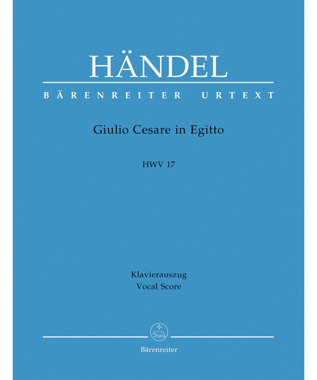 Handel, G. - Giulio Cesare in Egitto HWV 17 - Remenyi House of Music