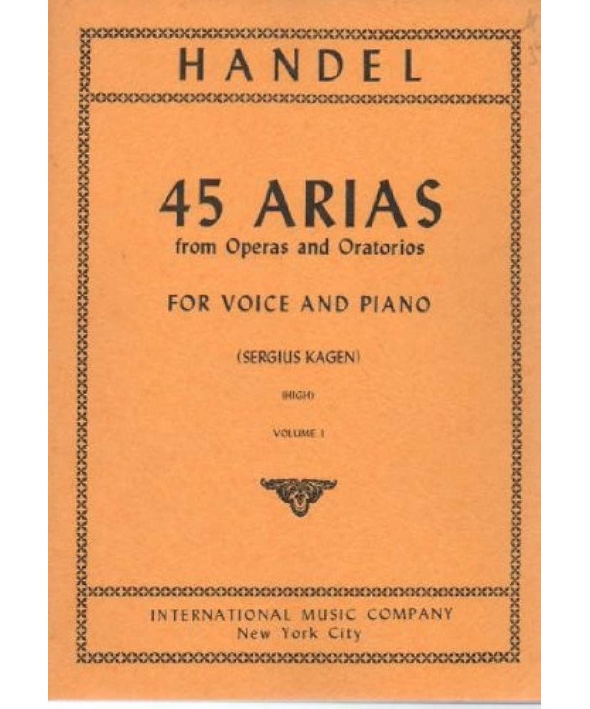 Handel G.F. - 45 Arias From Operas & Oratorios V 3 High - Remenyi House of Music