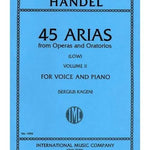Handel, G.F. - 45 Arias from Operas & Oratorios, Vol. 2: Low - Remenyi House of Music