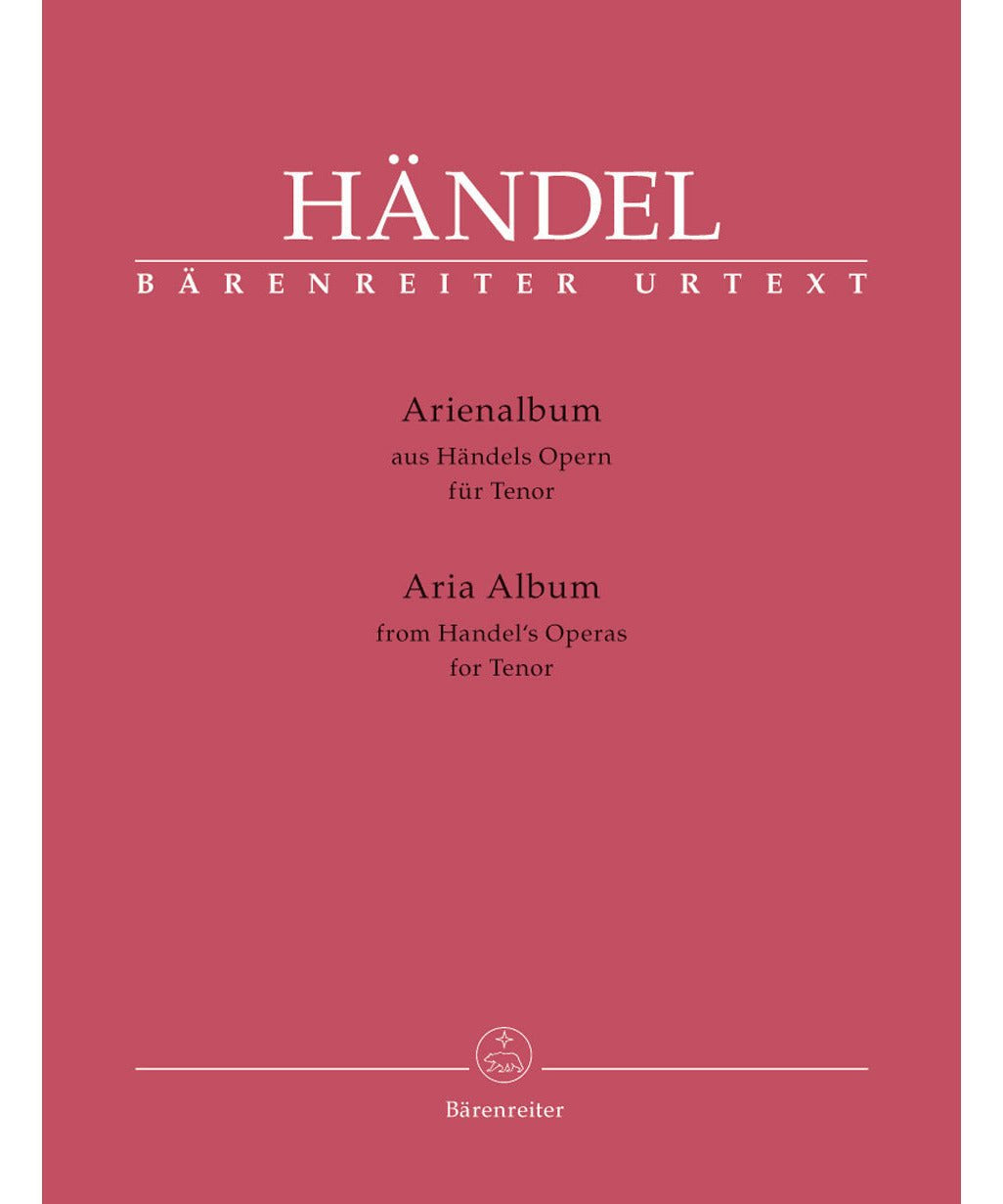 Handel G.F. - Aria Album From Operas For Tenor - Remenyi House of Music