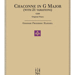 Handel G.F. - Chaconne In G With 21 Variations - Remenyi House of Music