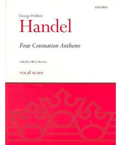 Handel G.F. - Four Coronation Anthems - Remenyi House of Music