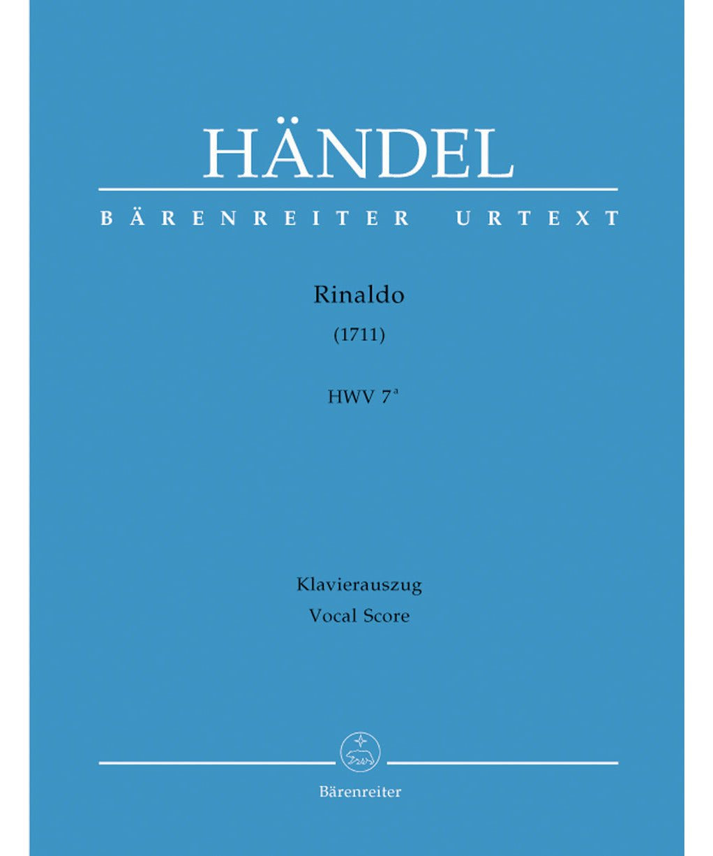 Handel G.F. - Rinaldo 1711 Hwv 7 A - Remenyi House of Music