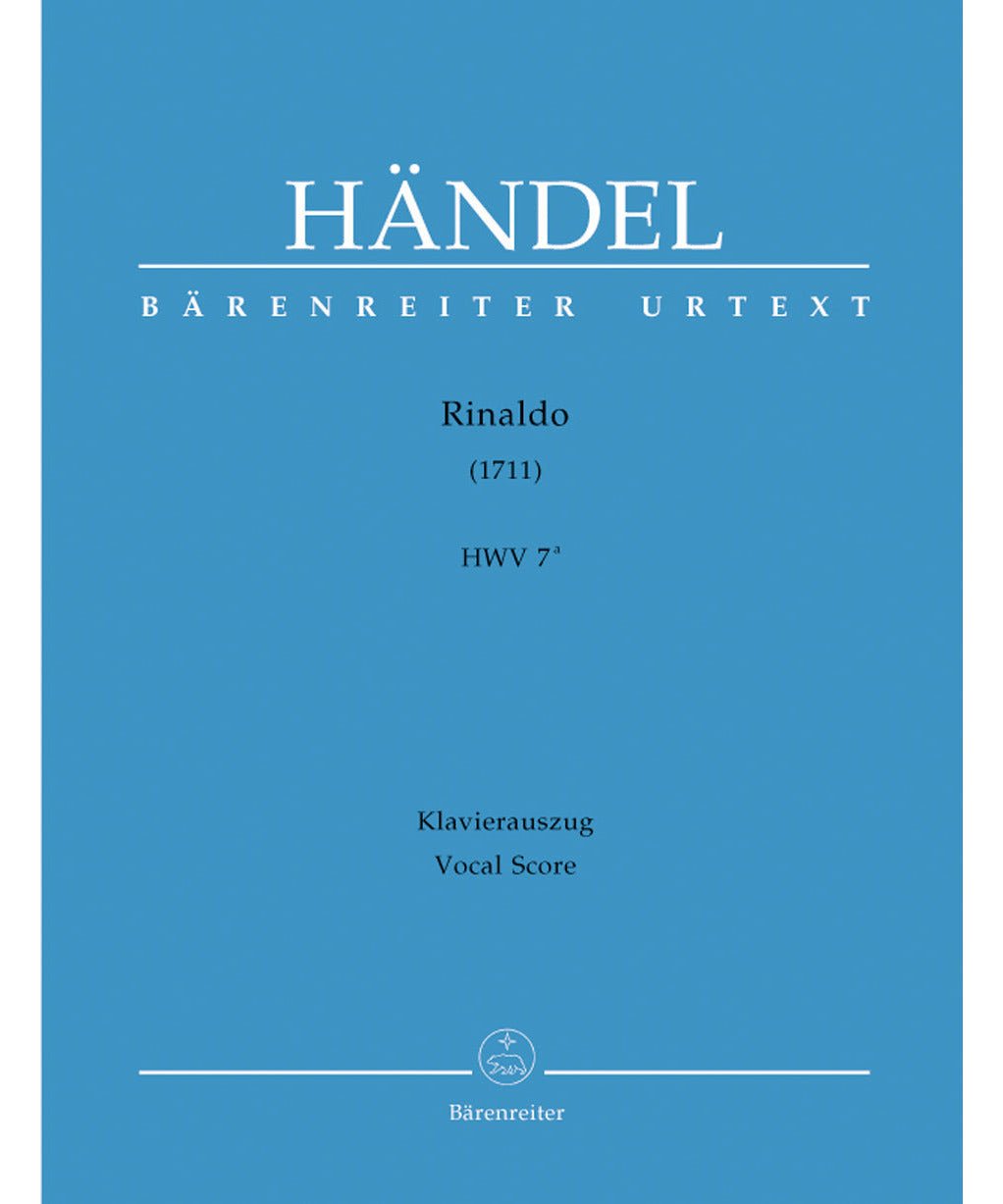 Handel G.F. - Rinaldo 1711 Hwv 7 A - Remenyi House of Music