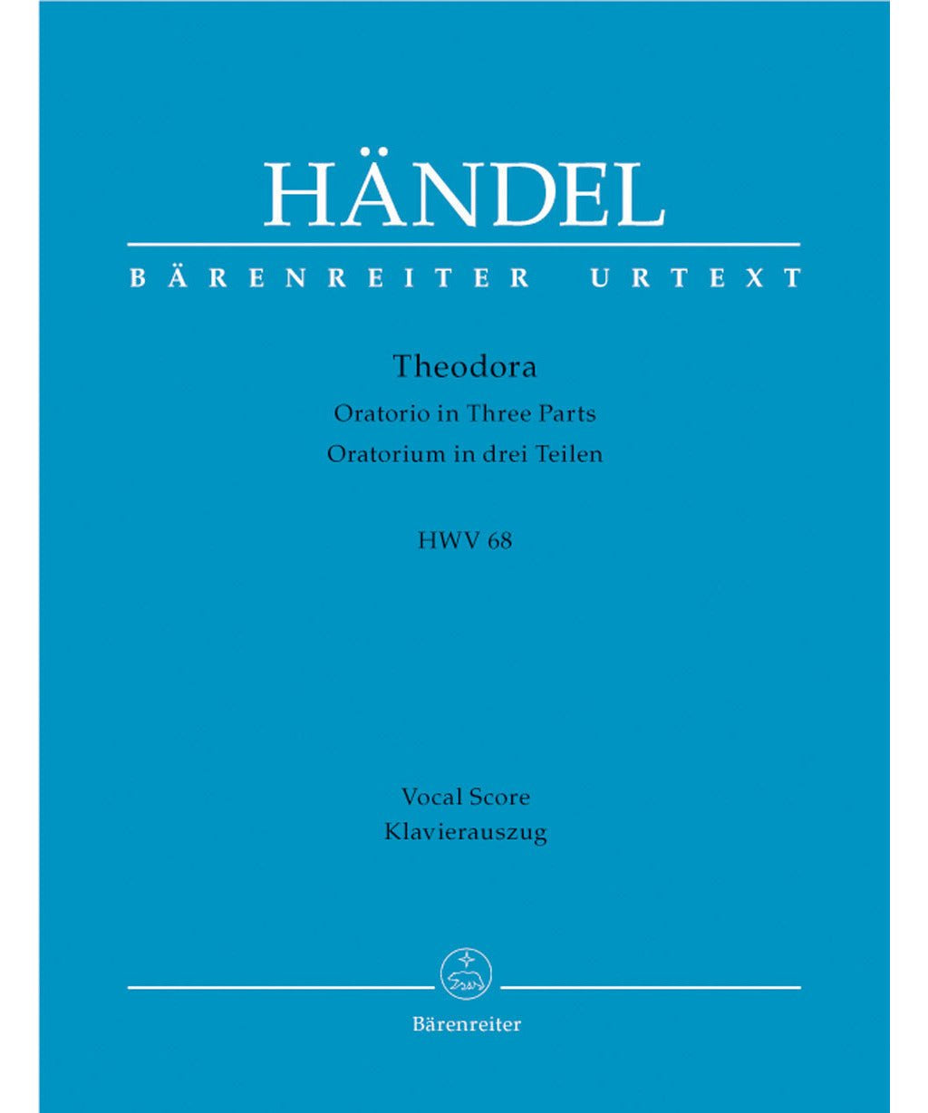 Handel G.F. - Theodora Hwv 68 - Remenyi House of Music