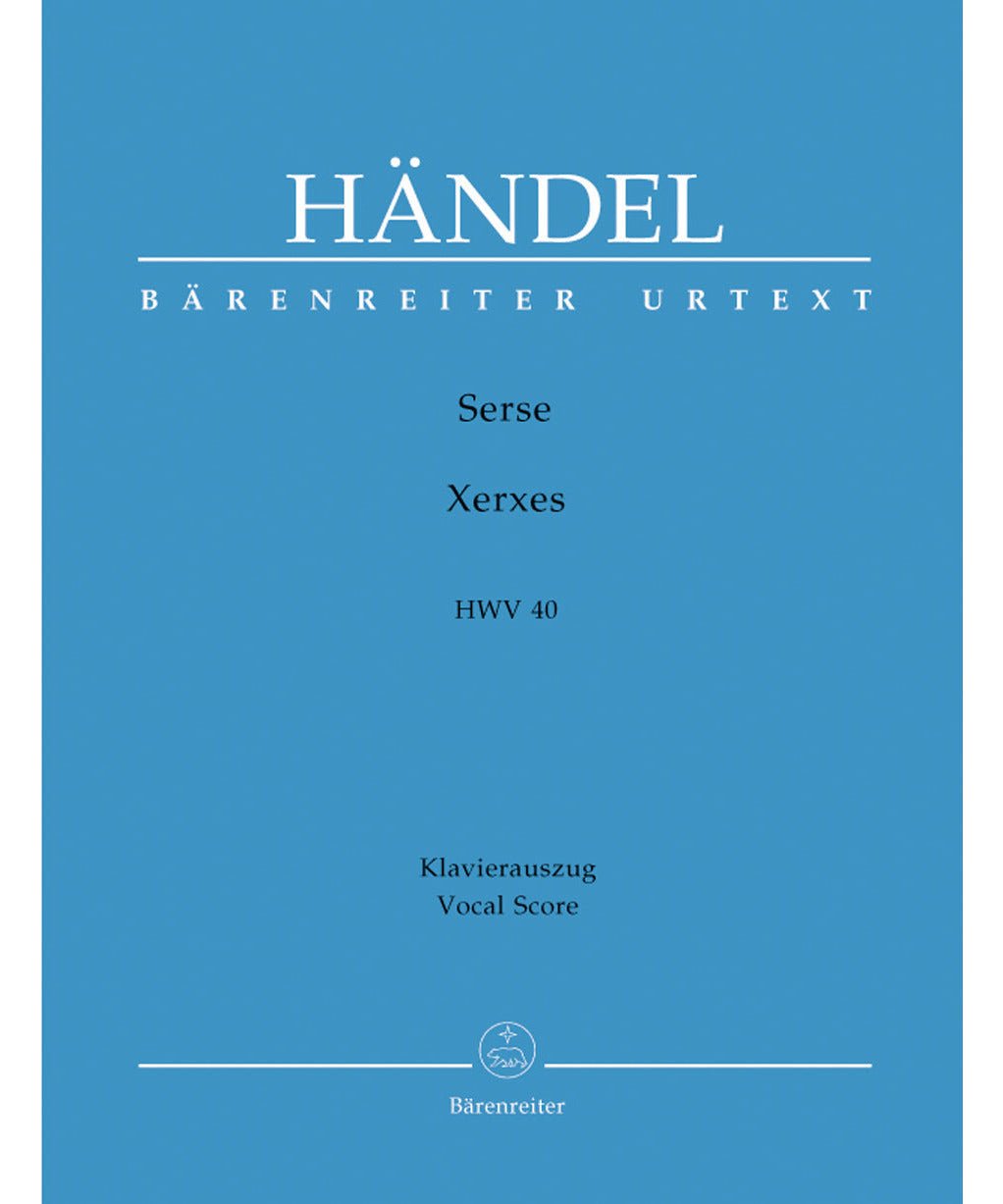 Handel G.F. - Xerxes Hwv 40 - Remenyi House of Music