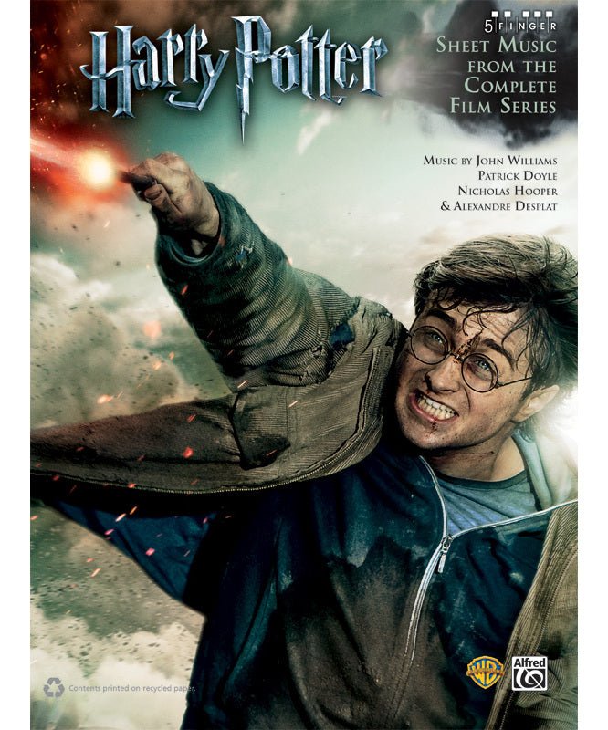 Harry Potter: Sheet Music from the Complete Film Series (5 - Finger) - Remenyi House of Music