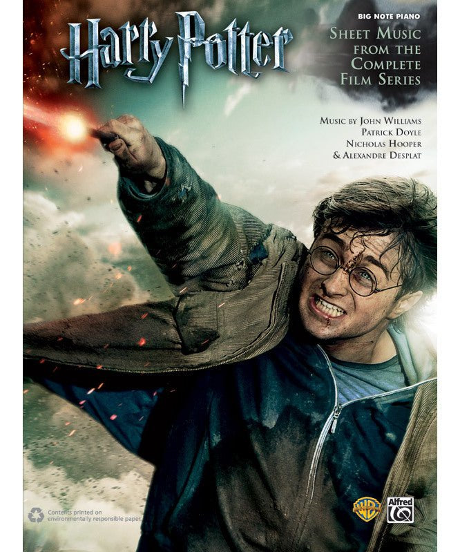 Harry Potter: Sheet Music from the Complete Film Series (Big Note Piano) - Remenyi House of Music