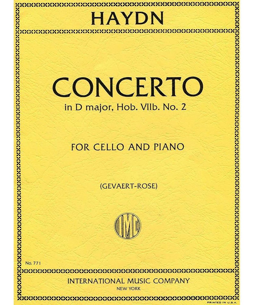 Haydn F.J. - Cello Concerto in D Major, Hob. VIIb:2 - Remenyi House of Music