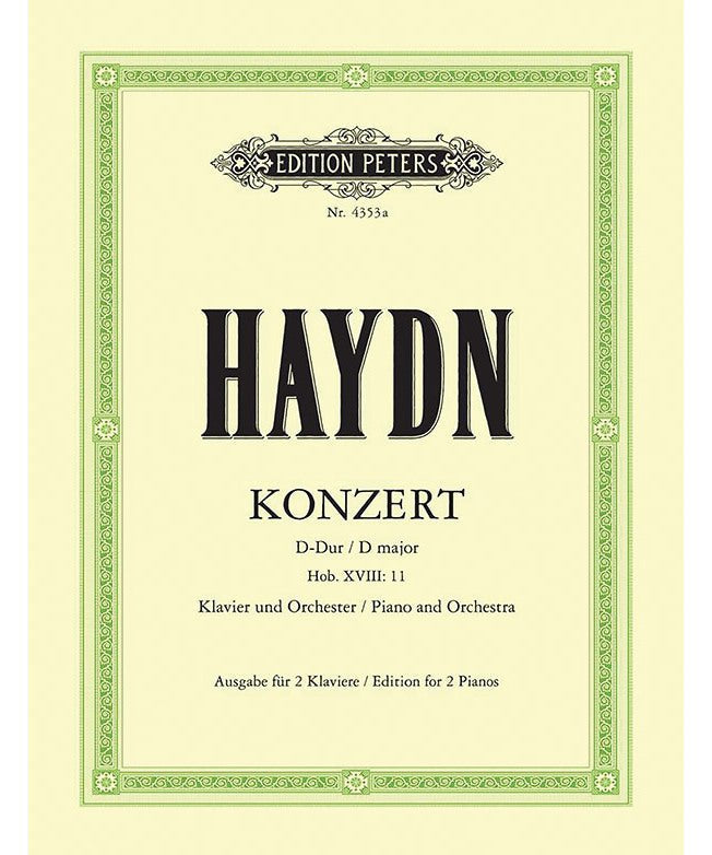 Haydn F.J. - Piano Concerto 1 In D Hob Xviii 11 - Remenyi House of Music