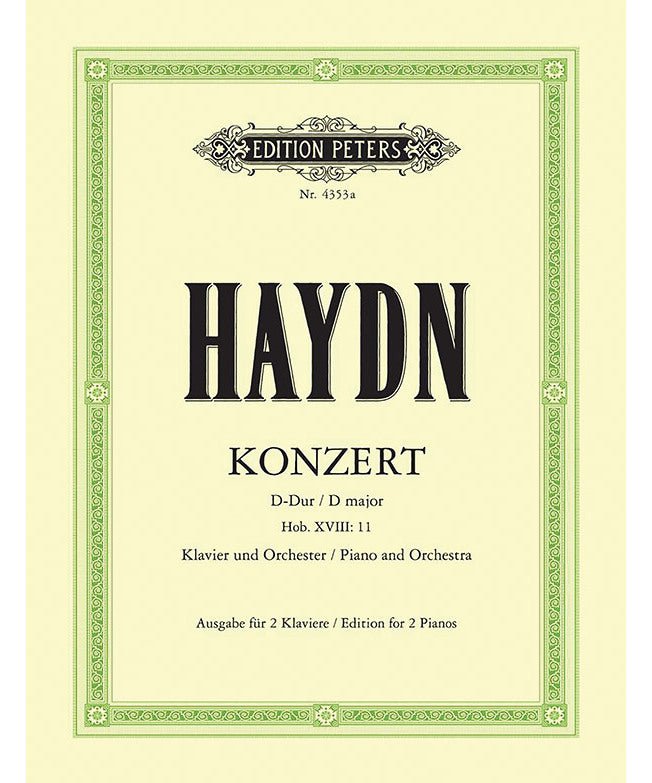 Haydn F.J. - Piano Concerto 1 In D Hob Xviii 11 - Remenyi House of Music