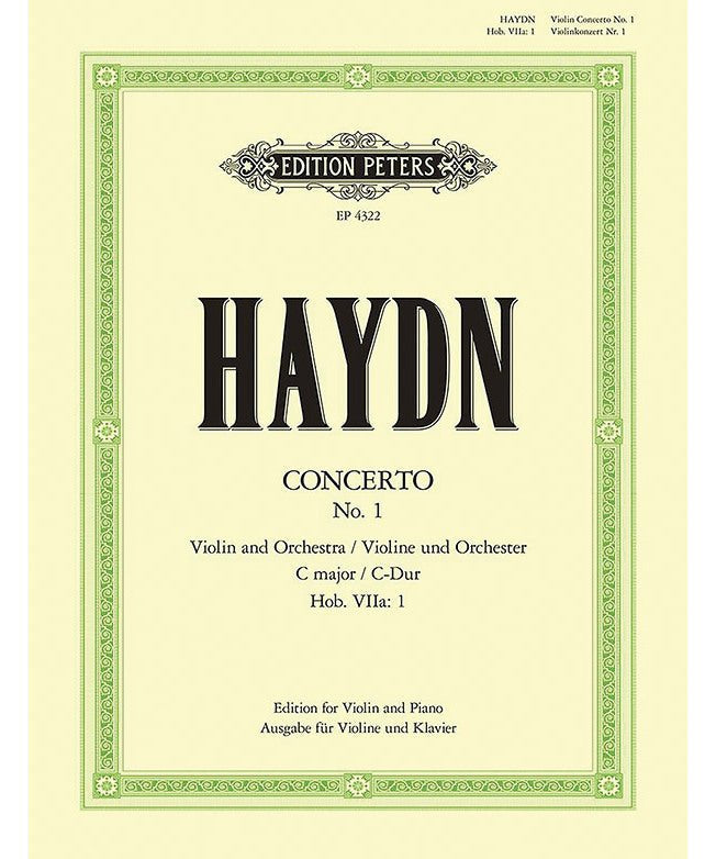 Haydn, J. - Violin Concerto in C (Hob. VIIa:1) - Remenyi House of Music