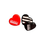 Heart - Shaped Eraser with Keyboard Design - Remenyi House of Music