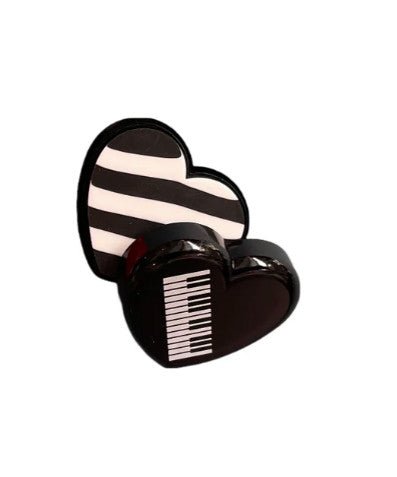 Heart - Shaped Eraser with Keyboard Design - Remenyi House of Music