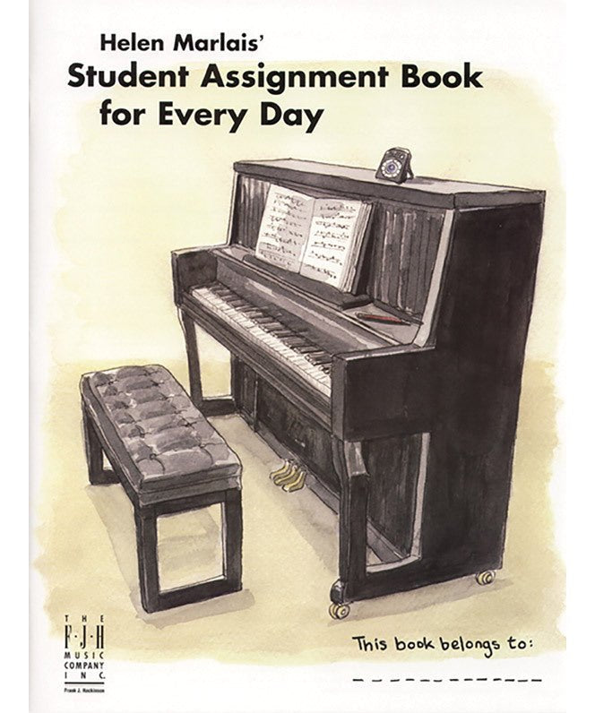 Helen Marlais - Student Assignment Book for Every Day - Remenyi House of Music