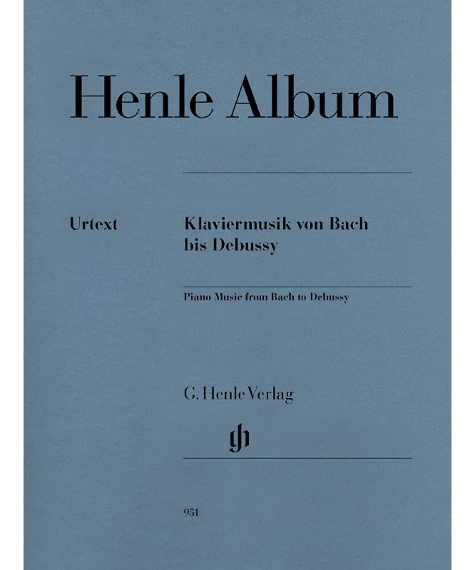 Henle Album - Piano Music from Bach to Debussy - Remenyi House of Music