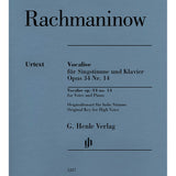 Rachmaninoff - Vocalise Op. 34 n° 14 pour voix et piano