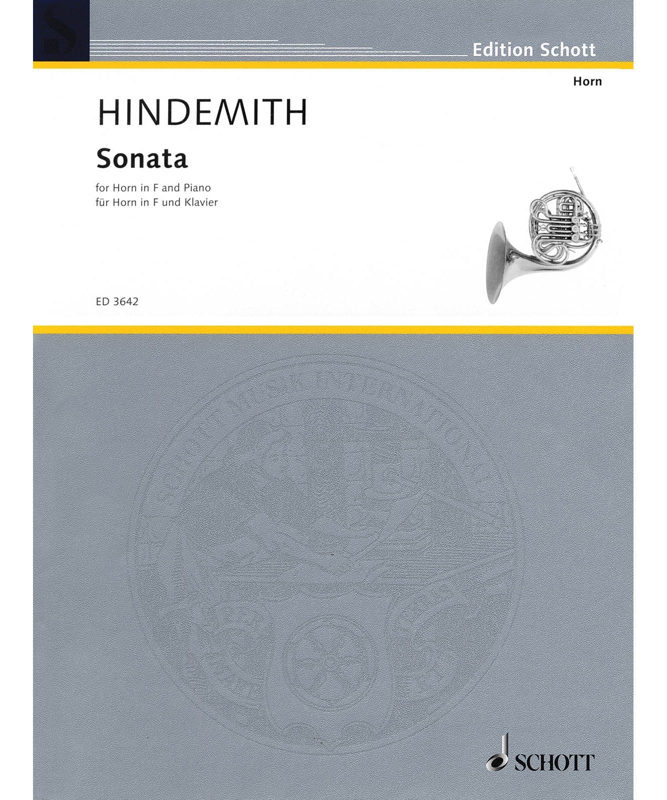 Hindemith, P. - Sonata (1939) - Remenyi House of Music