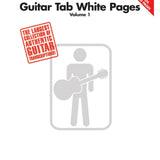 Tablature de guitare Pages blanches - Volume 1 - 2e édition