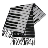 Black and Grey Keyboard Scarf