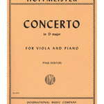 Hoffmeister, F.A. - Concerto in D Major for Viola and Piano - Remenyi House of Music
