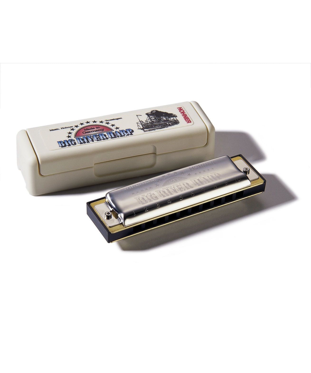 Hohner 590 Big River Harp MS Harmonica - Key of Eb - Remenyi House of Music