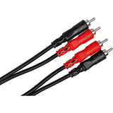 Hosa CRA201 Dual RCA to Dual RCA Cable 1 Meter (3.3 Ft) - Remenyi House of Music