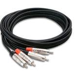 Hosa - HRR - 003X2 - Dual REAN RCA to Dual REAN RCA Pro Stereo Cable - 3 Ft. - Remenyi House of Music