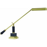 House Of Troy P10 - 190 - M Counter Balance 20 - Inch Portable Fluorescent Short Arm Lamp, Polished Brass and Black Marble - Remenyi House of Music
