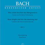 How bright and fair the morning star BWV 1 - Remenyi House of Music
