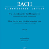 How bright and fair the morning star BWV 1 - Remenyi House of Music
