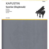 Sunrise (Daybreak), Op. 26 for Piano