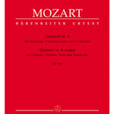 Mozart, W.A. - Quintet In A KV 581 For Clarinet 2 Violins Viola & Cello