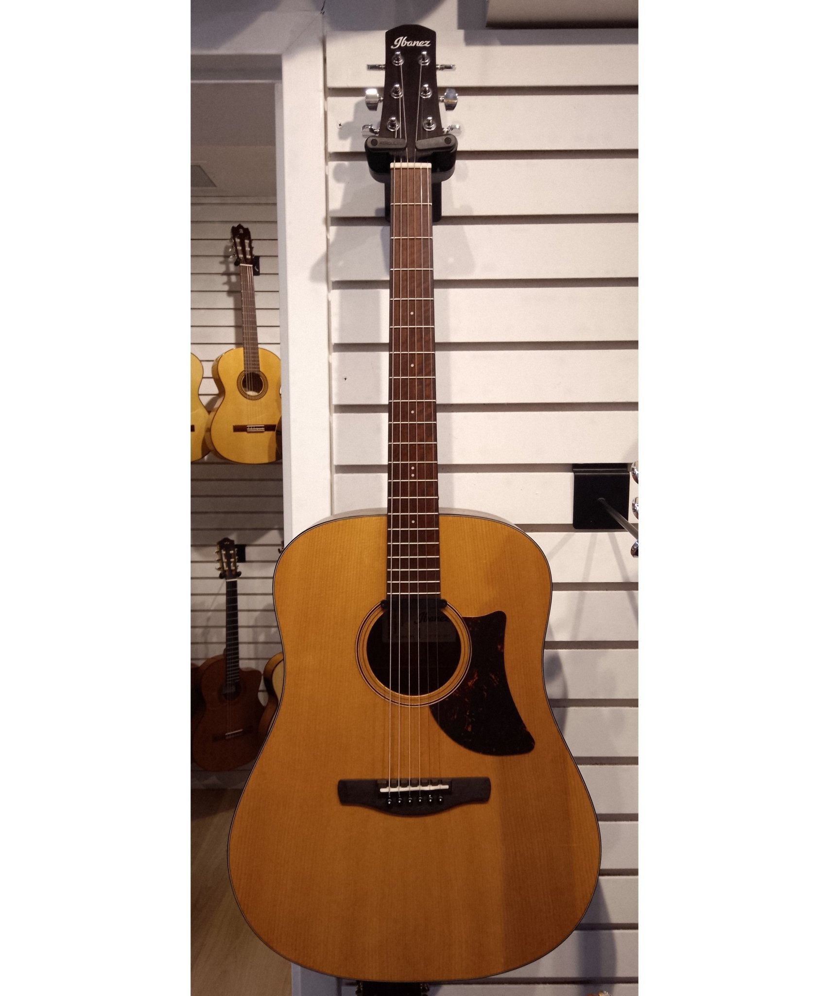 Ibanez AAD100E 6 - String Advanced Acoustic Guitar (Open Pore Natural) - Remenyi House of Music