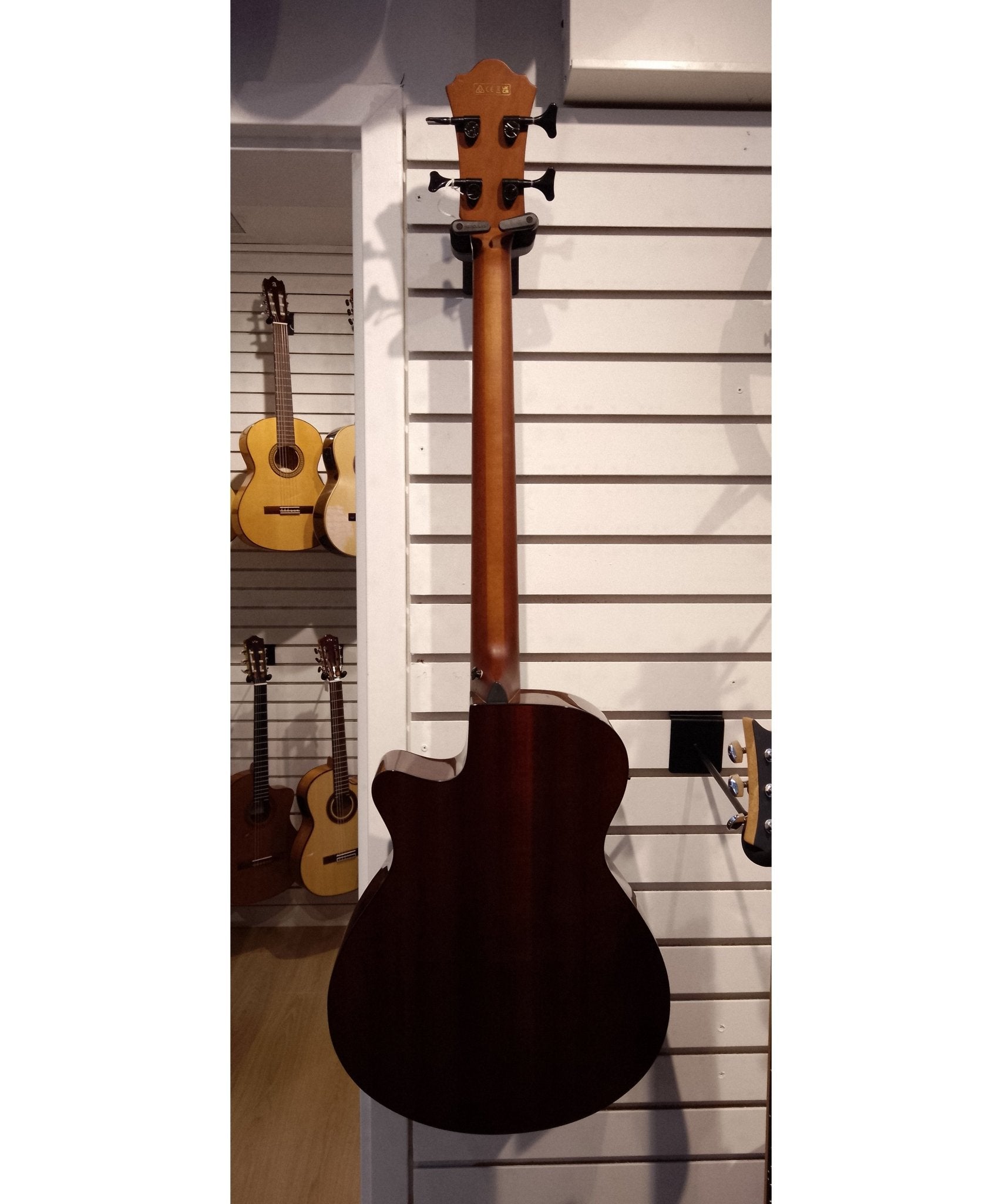 Ibanez AEGB24E Acoustic/Electric Bass - Mahogany SB Gloss - Remenyi House of Music