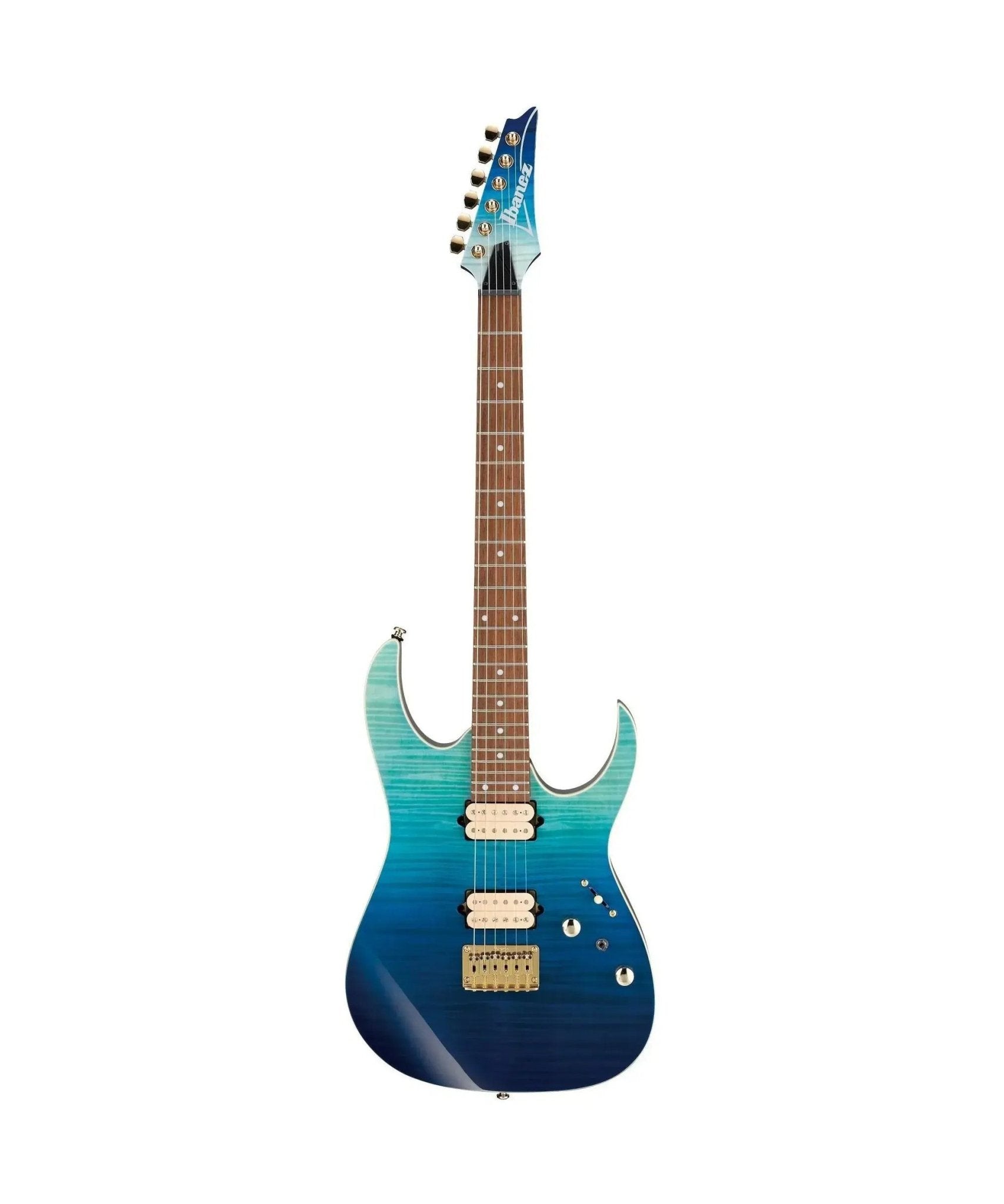 Ibanez Electric Guitar RG421HPFM - Blue Reef Gradient - Remenyi House of Music