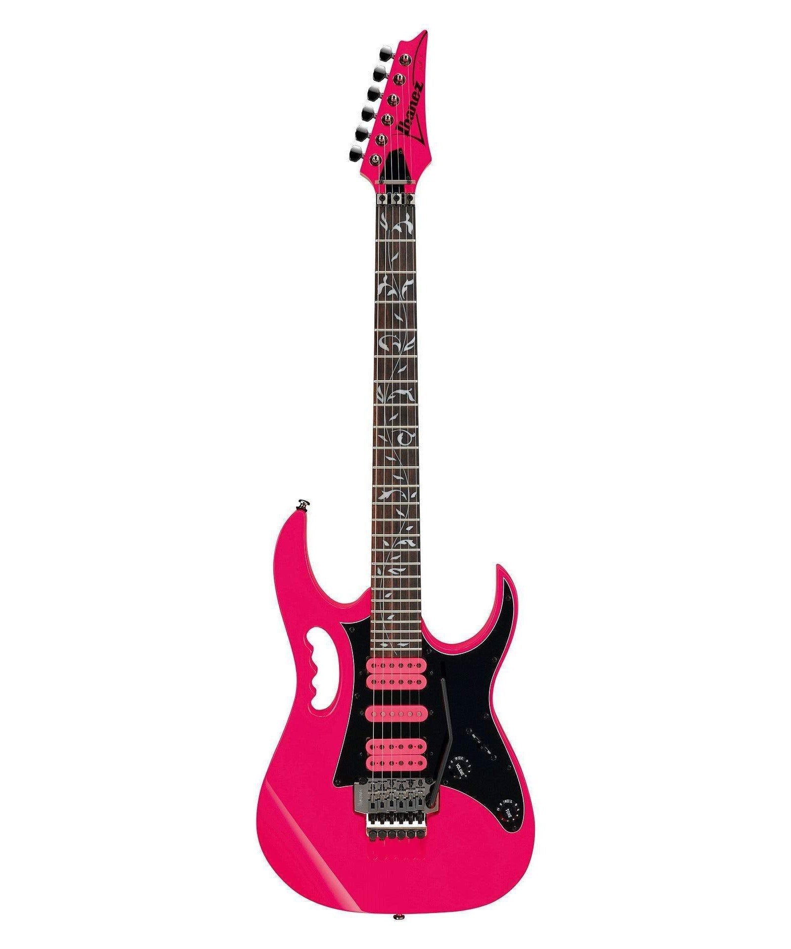 Ibanez JEMJRSP - PK Steve Vai Signature Electric Guitar - Pink Finish - Remenyi House of Music