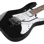 Ibanez Steve Vai JEM Jr Electric Guitar Black - Remenyi House of Music