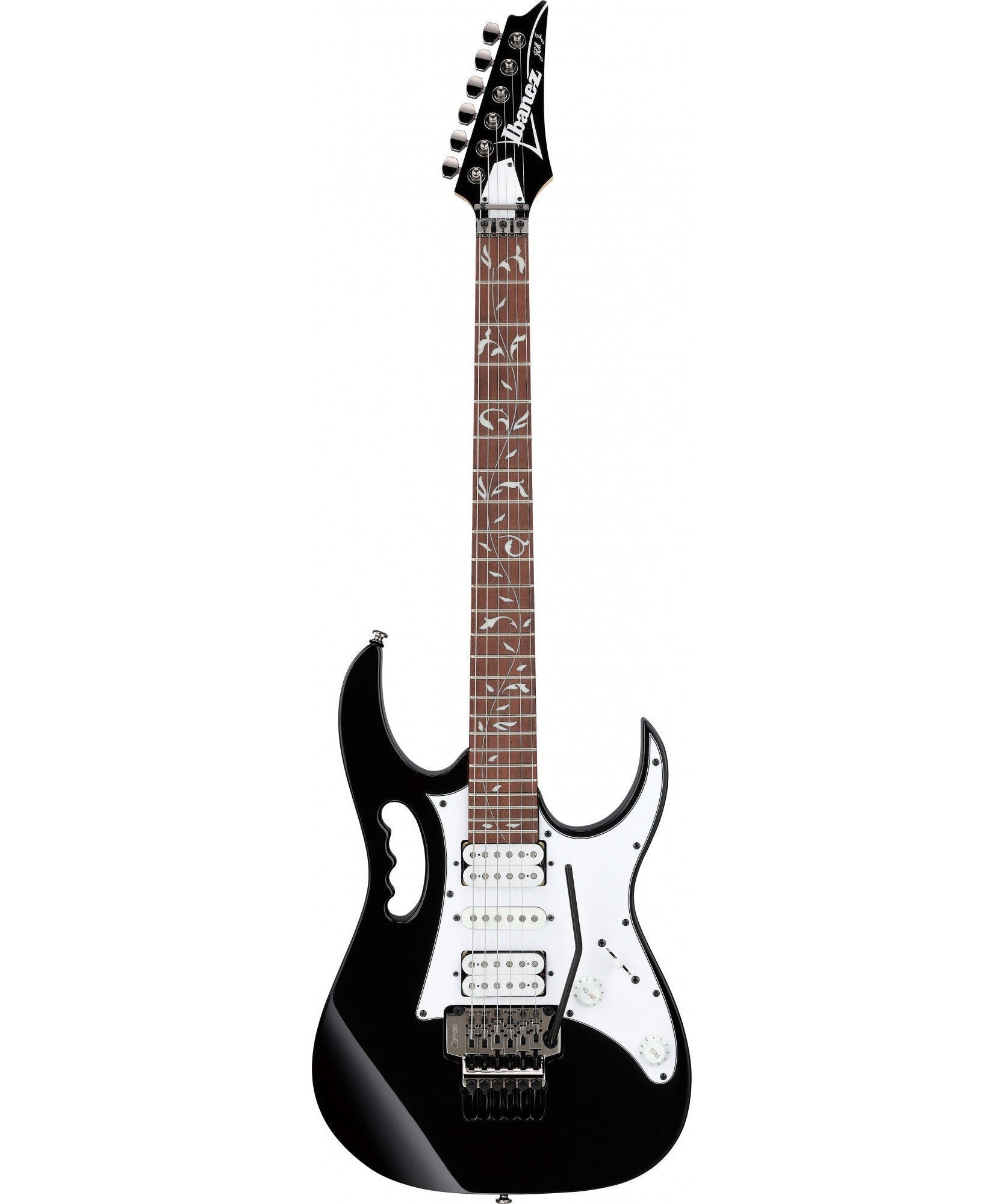 Ibanez Steve Vai JEM Jr Electric Guitar Black - Remenyi House of Music