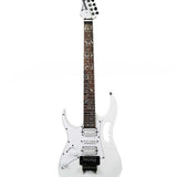 Ibanez Steve Vai Jem Junior Left Handed Electric Guitar - White - Remenyi House of Music