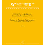 Schubert F. - Arpeggione Sonata In A-D 821 Bb Clar