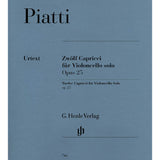 Piatti, A. - 12 Capricci Op. 25