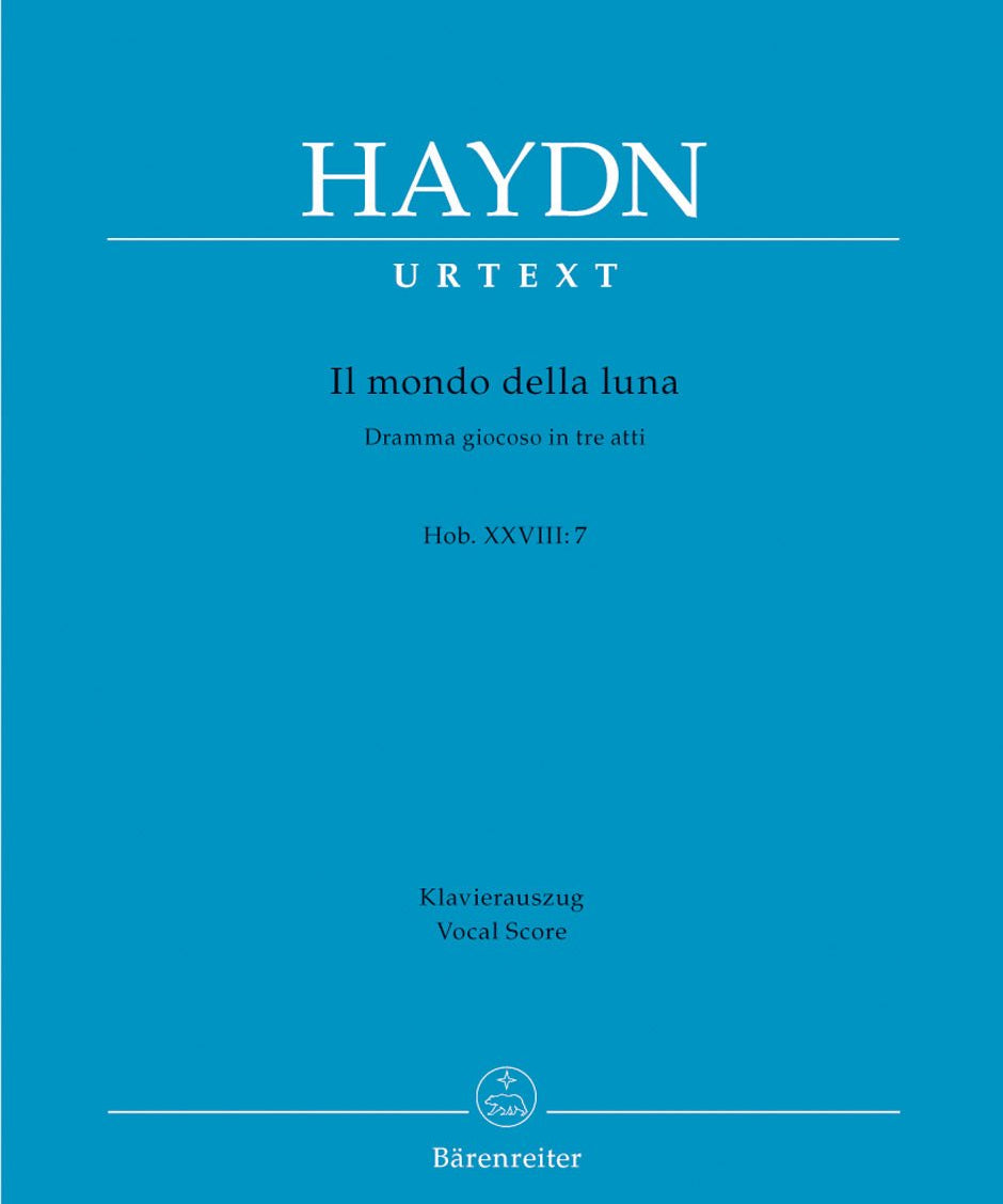 Il mondo della luna (Die Welt auf dem Monde) Hob. XXVIII:7 (1777) - Remenyi House of Music
