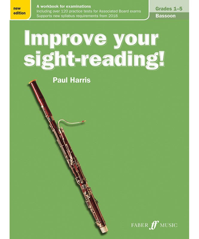 Improve Your Sight - Reading! Bassoon, Grade 1 - 5 (New Edition) - Remenyi House of Music