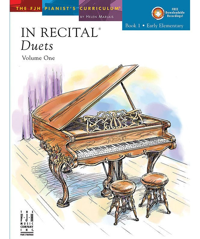 In Recital Duets Vol. 1 Book 1 - Book & Download - Remenyi House of Music